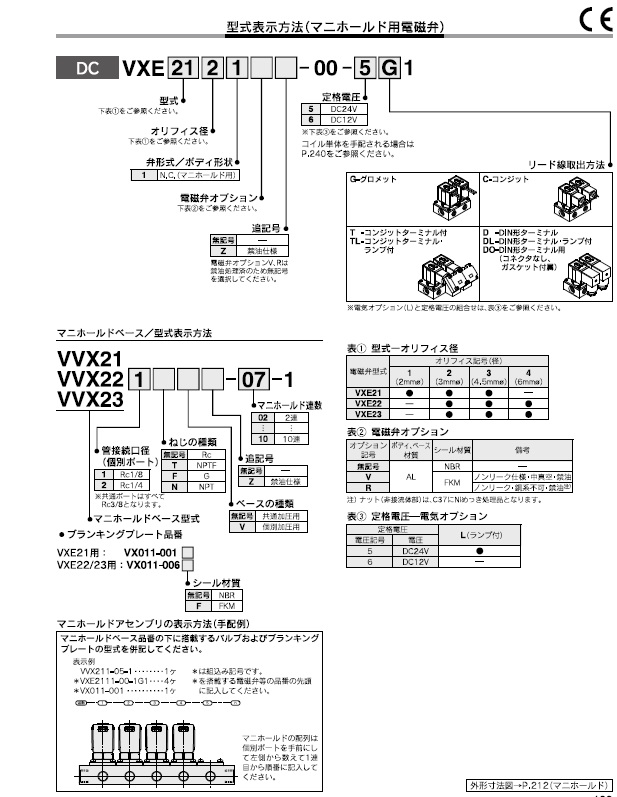 SMC】空圧機器のエア機器通販.com | VXE21/22/23 - 流体制御用2.3