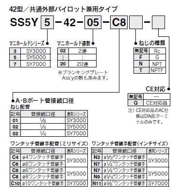 SS5Y_-42シリーズ 型式表示方法2